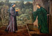 Edward Burne-Jones The Pilgrim at the Gate of Idleness France oil painting artist